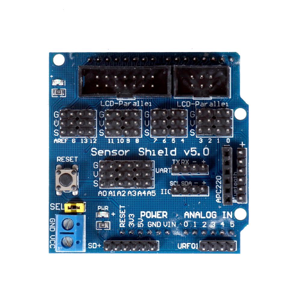 Sensor Shield V5 Expansion Board For Arduino Uno R3 | RGIPL