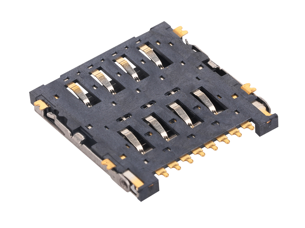 Mup C791 8 Pin Nano Sim Card Connector Push Push Lock Type Available At Rajguru Electronics 3267