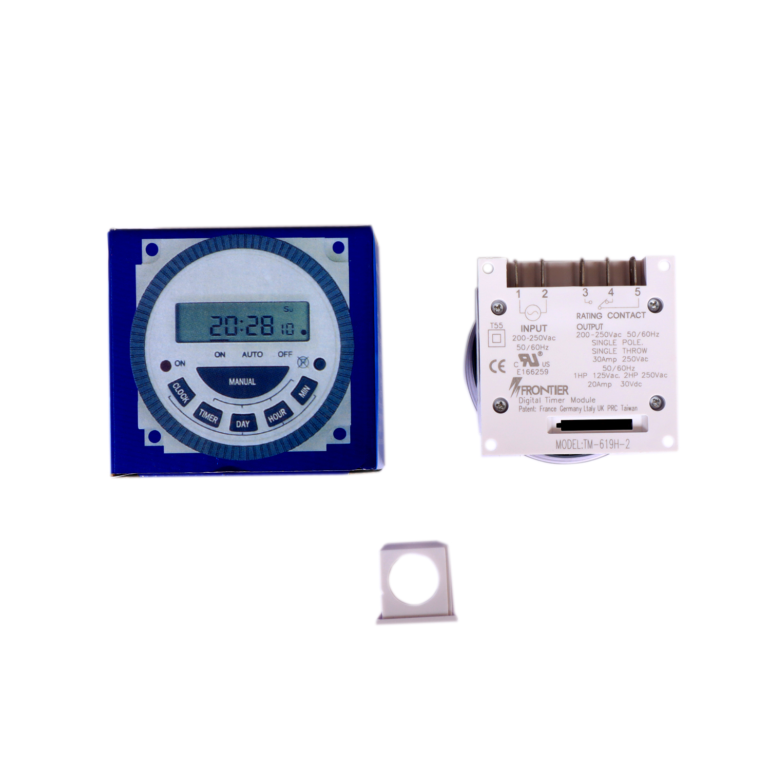 TIMER SWITCH, DIGITAL, 250VAC